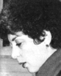 1981-1988: Prof. Nancy Miller appointed as first full-time member of the program in 1981. From The Mortarboard 1984, p. 70. Credit: Barnard College Archives