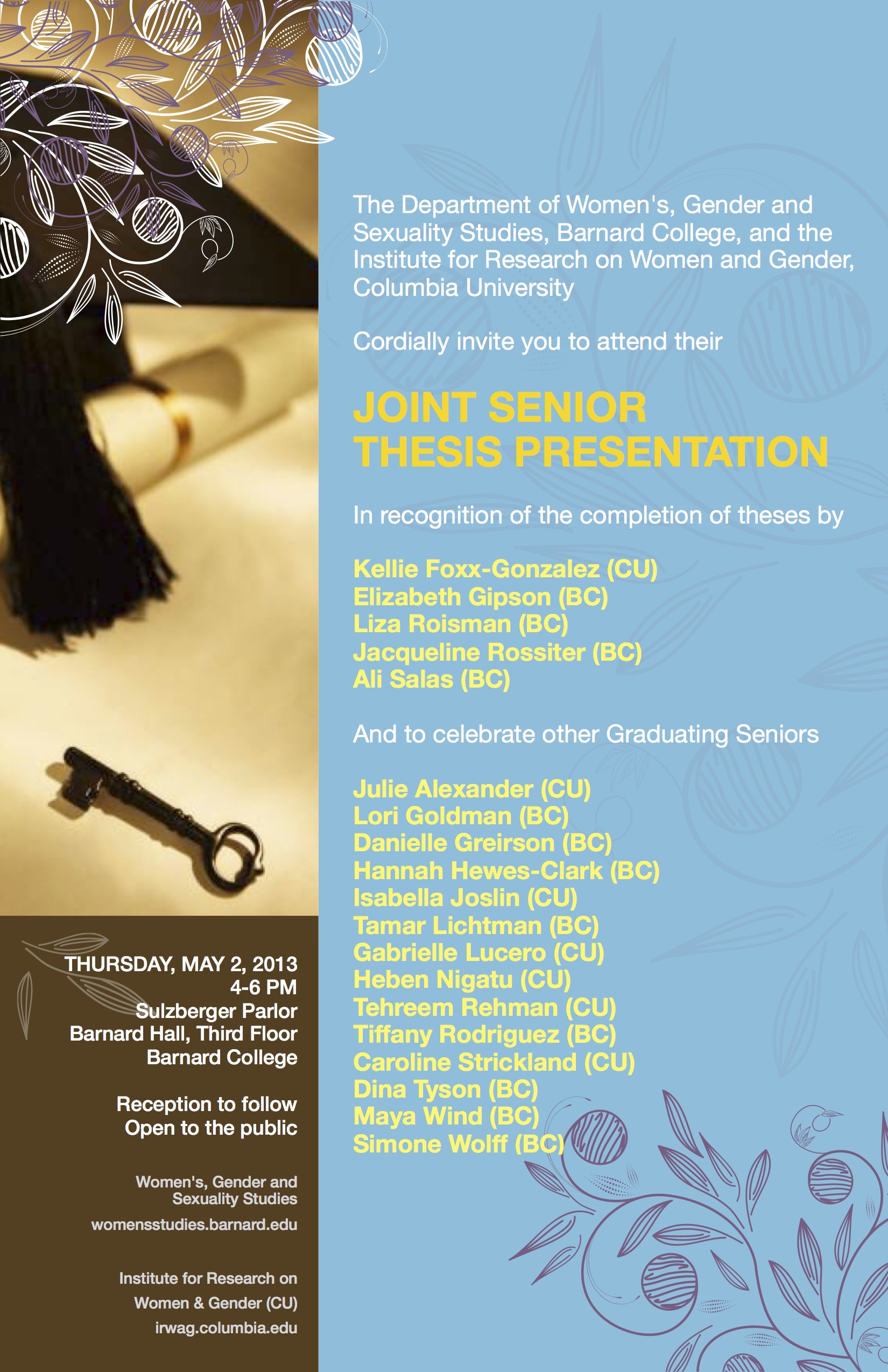 High school senior thesis example picture